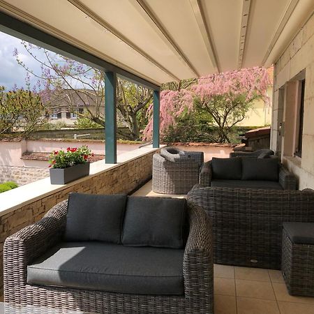 Logis L'Hotel D'Arc Arc-sur-Tille Exterior foto